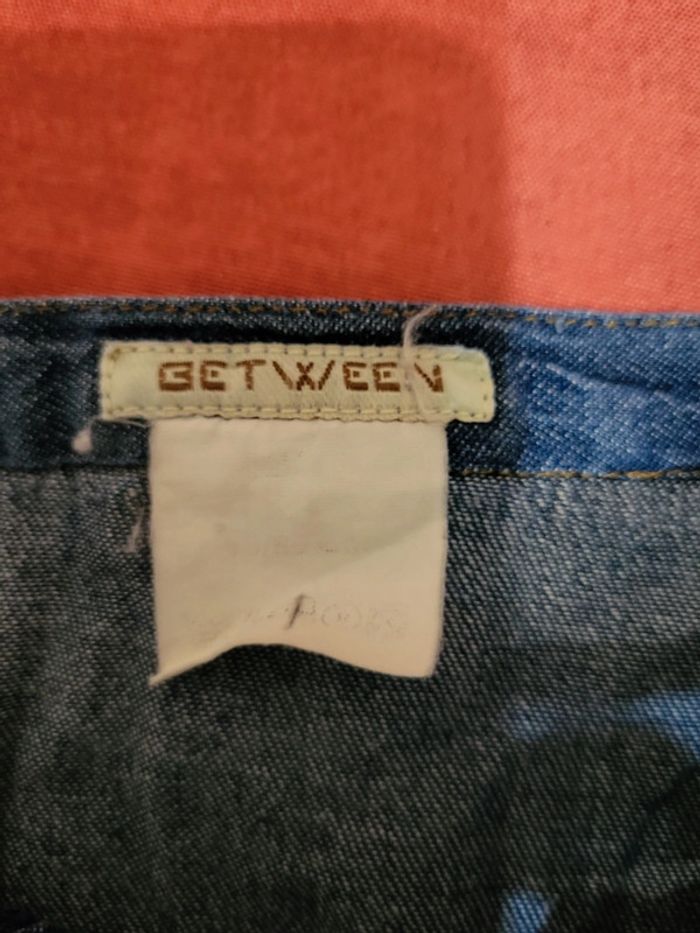 Jupe longue en jeans between - photo numéro 7