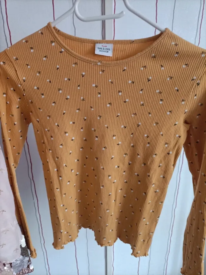 Joli tee shirt manches longues TAO 10 ans - photo numéro 2