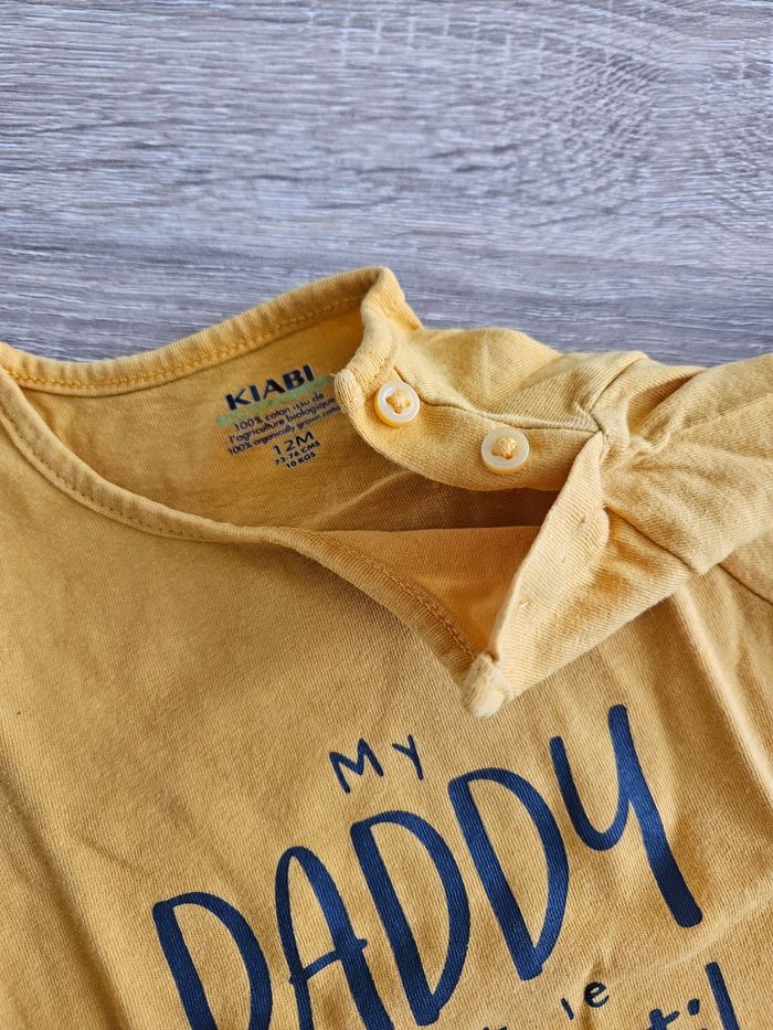 T-shirt manches longues Kiabi 12 mois - photo numéro 2