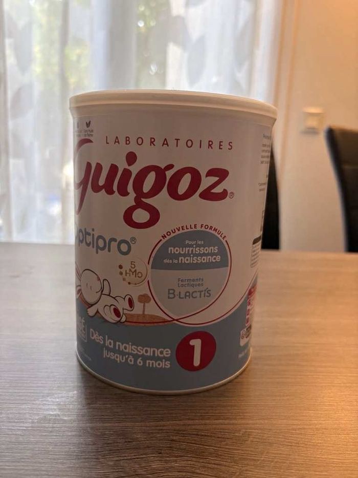 Lait pour bébé guigoz