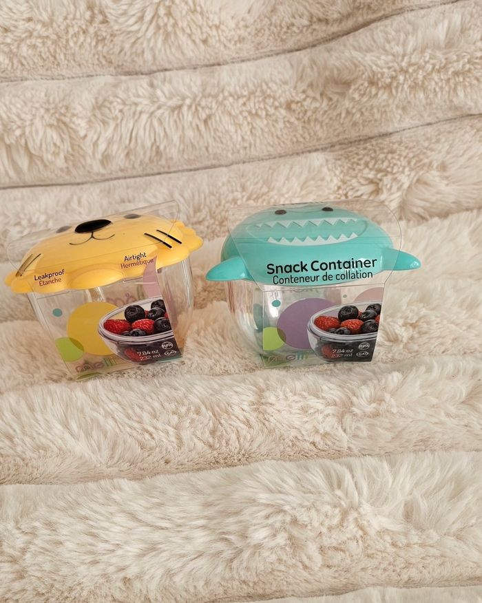 Lot de 2 boîte a snack hermétique & étanches Melii Neufs - photo numéro 4