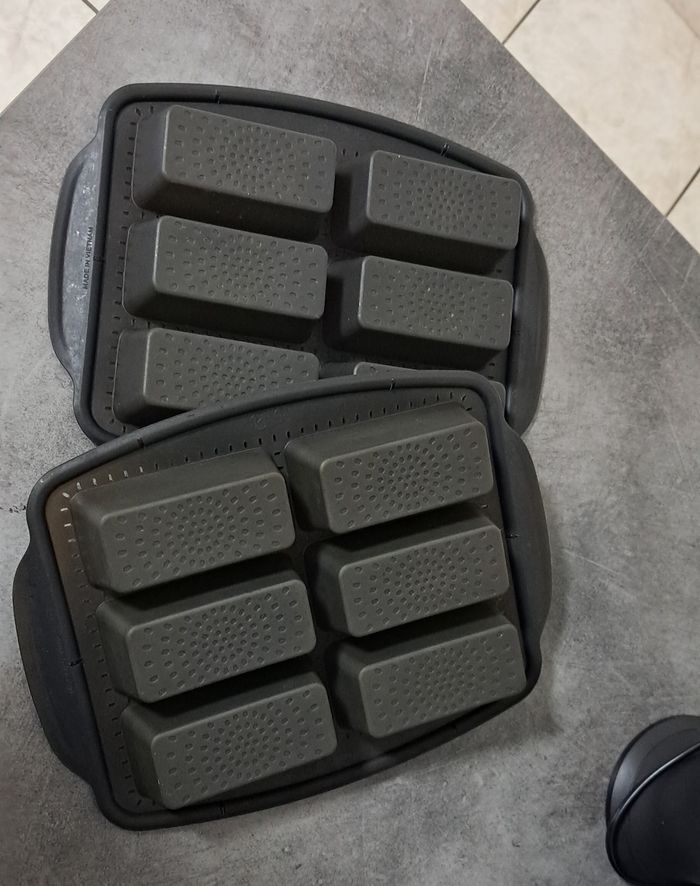 Lot de 2 moules mini cakes tefal crispy bake - photo numéro 2