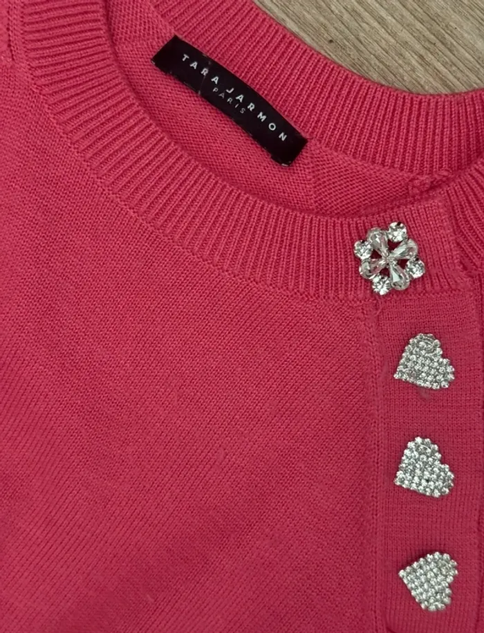 Pull rose Tara Jarmon – Taille 3 / L - photo numéro 6