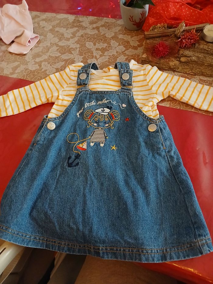 Lot Robe bebe fille - photo numéro 6