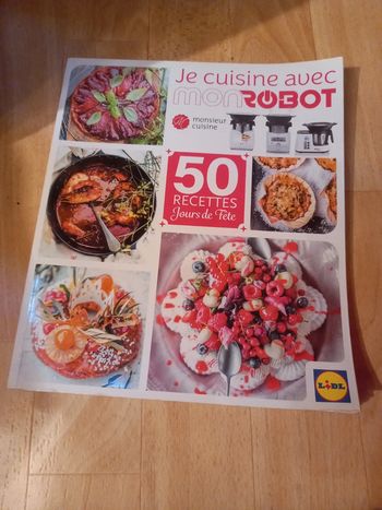 Je cuisine avec monrobot livre