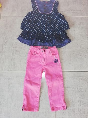 Ensemble 3 ans pantacourt + tunique