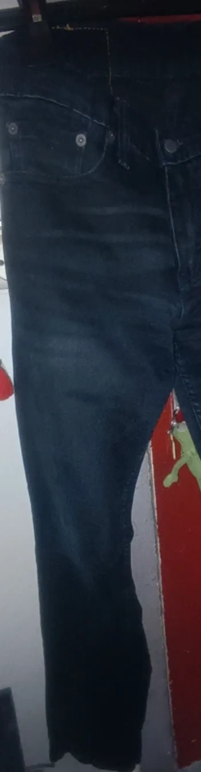 Pantalon jean noir délavé Levi's - photo numéro 2