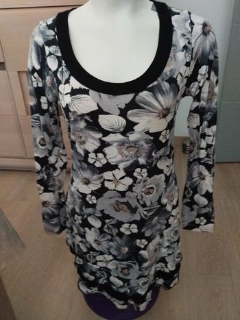 Robe tunique ms mode taille 44 tbe