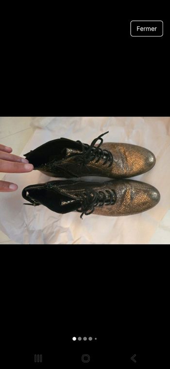 Bottines pour femme  en tres bonne état