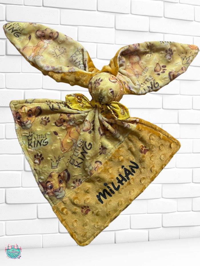 Doudou simba personnalisé