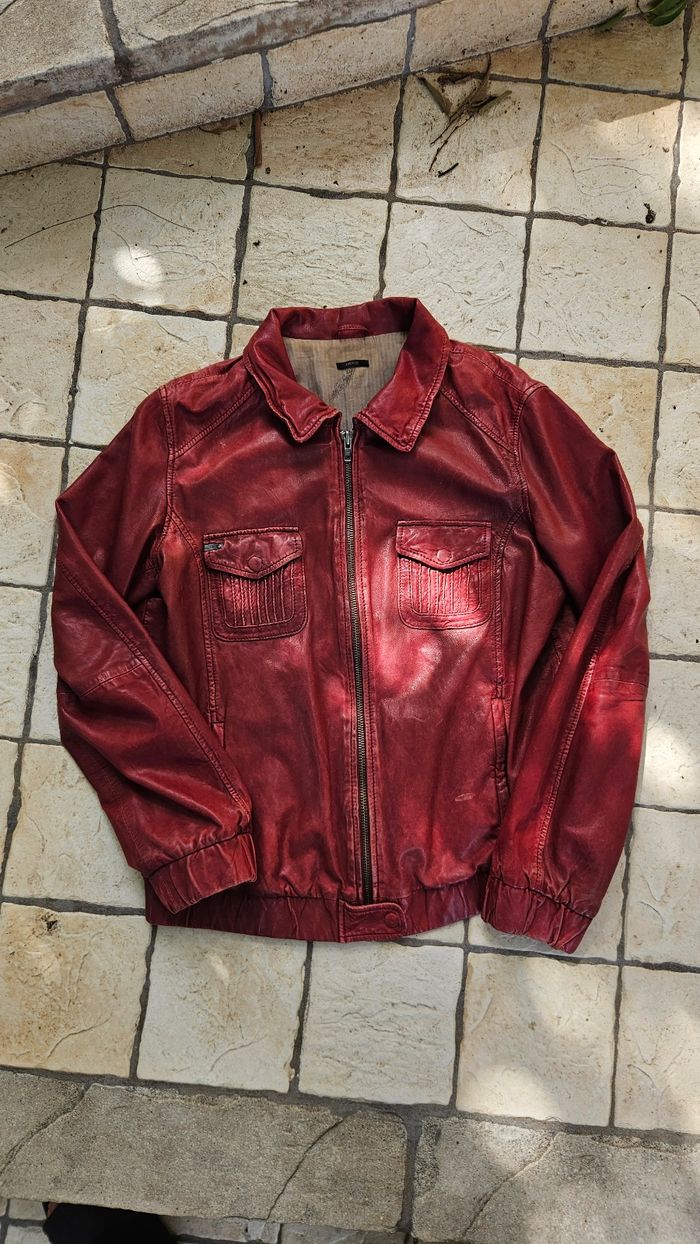 Veste en cuir ikks