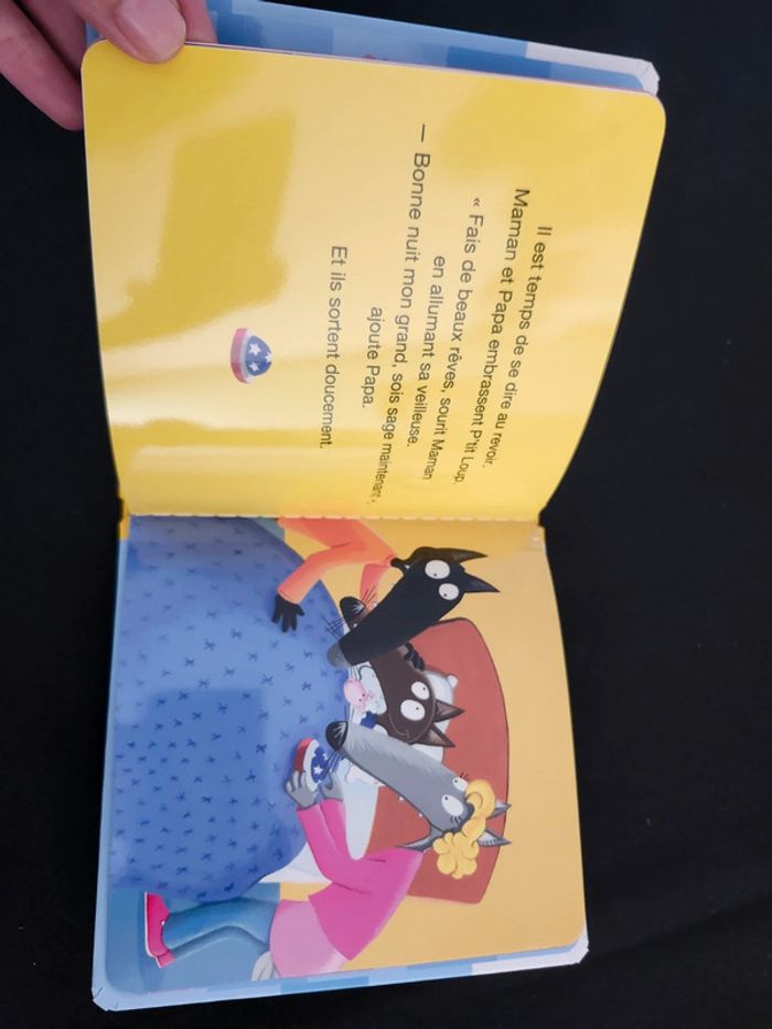 Livre p'tit loup ne veut pas dormir auzou enfant - photo numéro 9