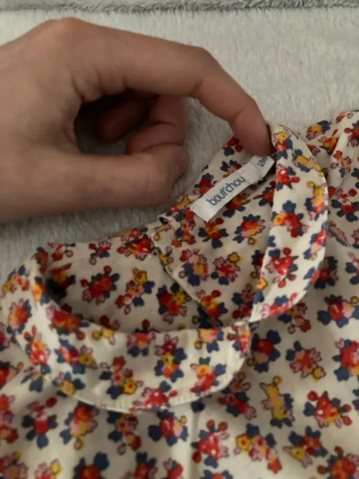 Robe fleurie, 12 mois - photo numéro 3