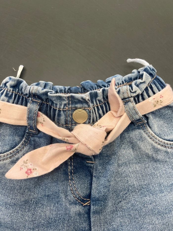 Jean ceinture rose - photo numéro 2