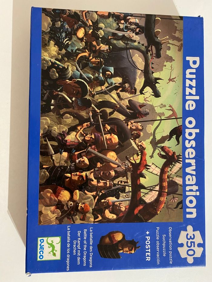 Puzzle Observation la bataille des Dragons
