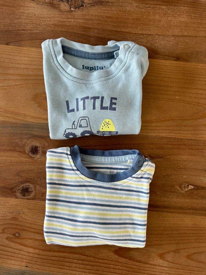 Lot de deux tee-shirts - 6 mois
