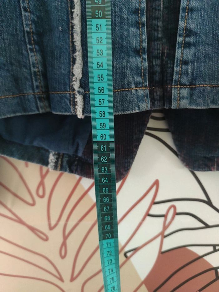 Veste en jean doublé New man taille 40 - photo numéro 5