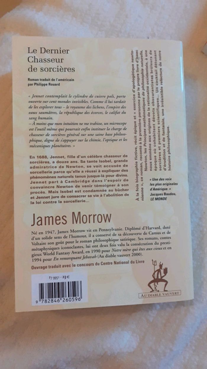 Le dernier chasseur de sorcières de James Morrow - photo numéro 2