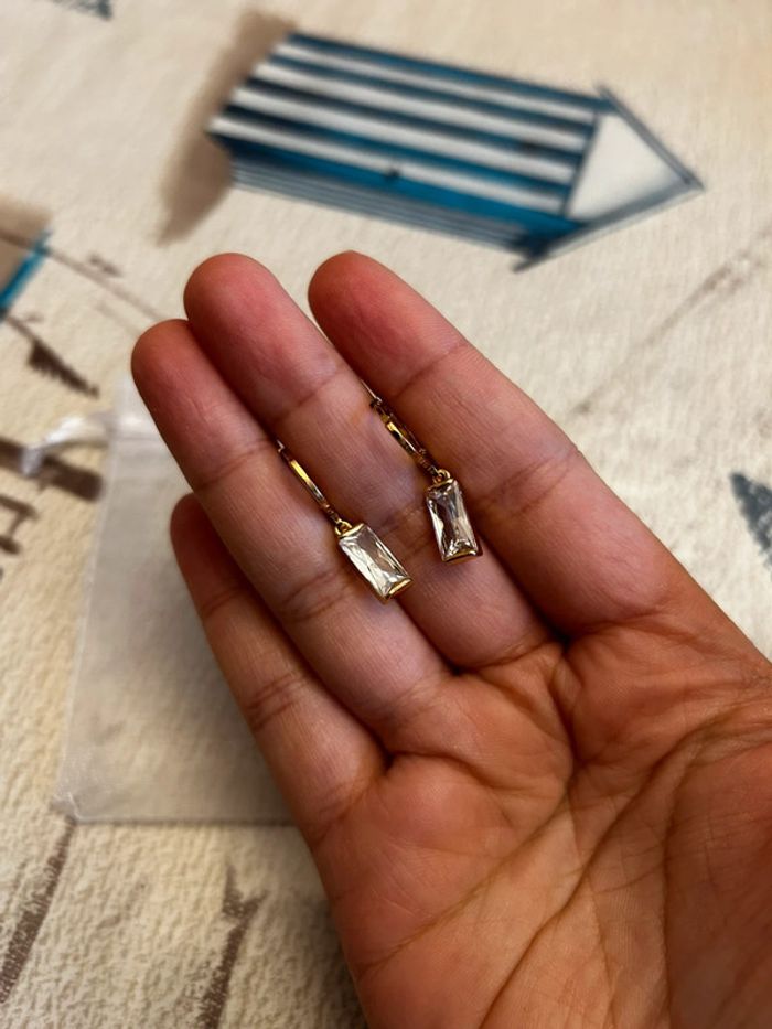 Boucles d’oreilles en acier inoxydable - photo numéro 8