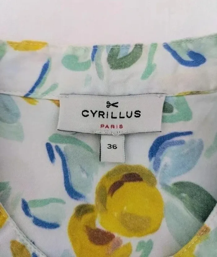 Robe chemise d'été en coton - Cyrillus - taille 36 - photo numéro 4