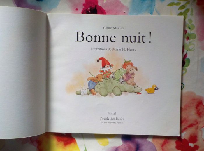 BONNE NUIT ! de C. MASUREL et M.H. HENRY Ed. L'Ecole des Loisirs - photo numéro 3