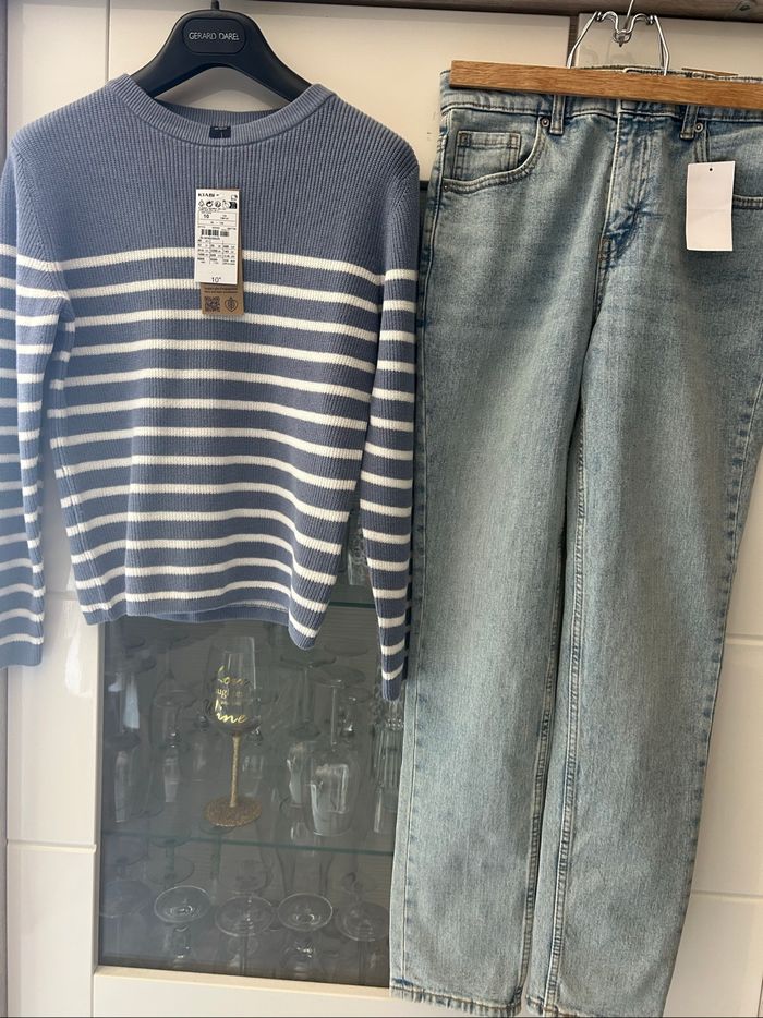 Pantalon et pull 10 ans