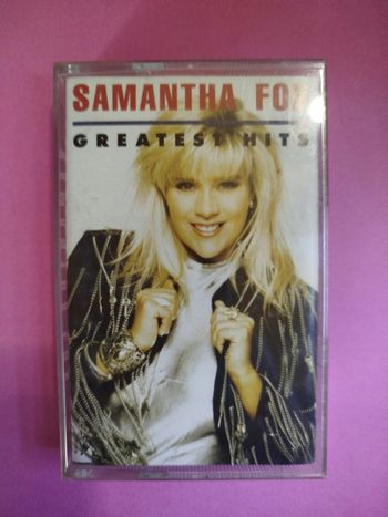 Samantha Fox : Greatest hits - Cassette audio 