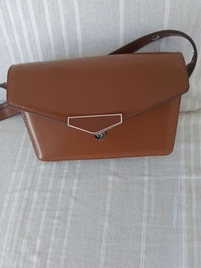 Sac porté épaule couleur marron ”MANGO ” - photo numéro 2