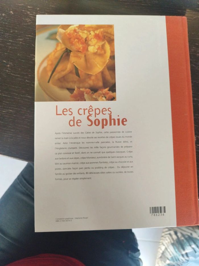 Livre de recettes "les crêpes de Sophie" - photo numéro 2