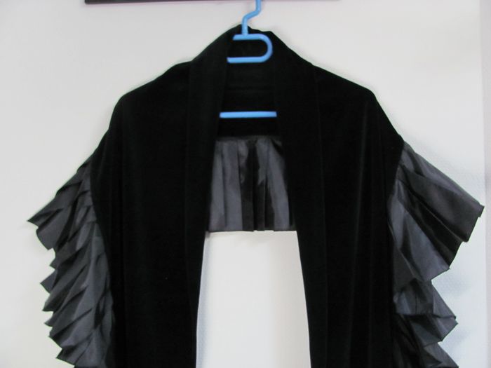 Superbe Etole en Velours et Satin - photo numéro 2