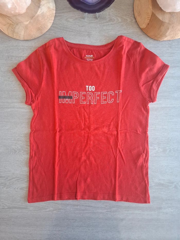 T-shirt rouge kiabi 10 ans - photo numéro 2