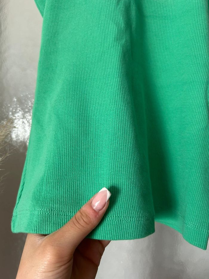 Top vert débardeur h&m xs neuf - photo numéro 3
