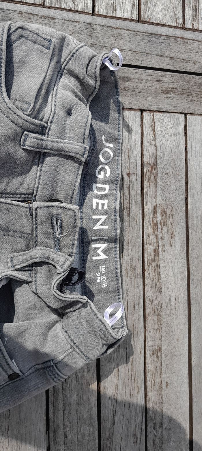 Jeans jogging denim 10 ans - photo numéro 3