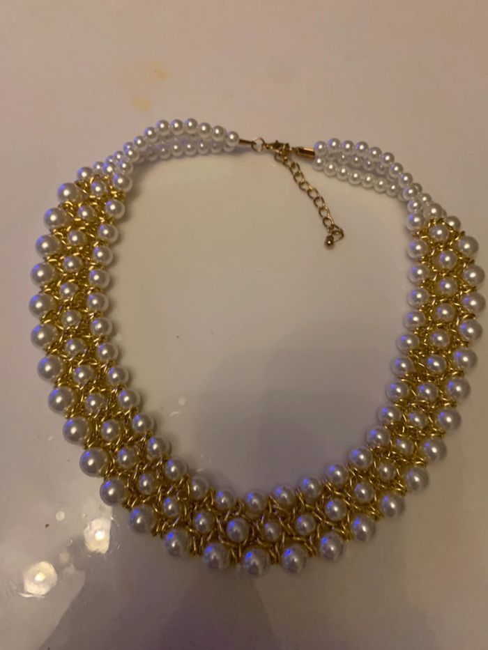 Collier de fausses perles - photo numéro 3