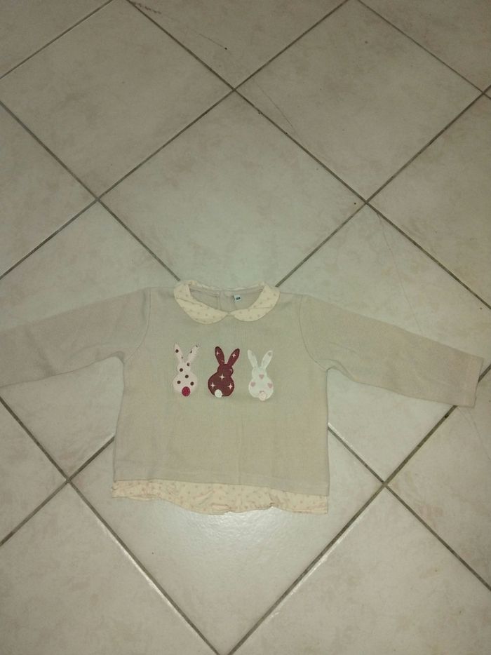Pull bébé fille