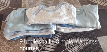 Bodies tailles 3 mois