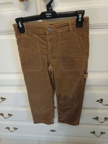 Pantalon velours 10 ans