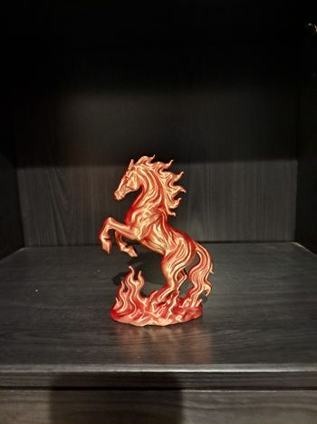 Statuette spéciale année du cheval