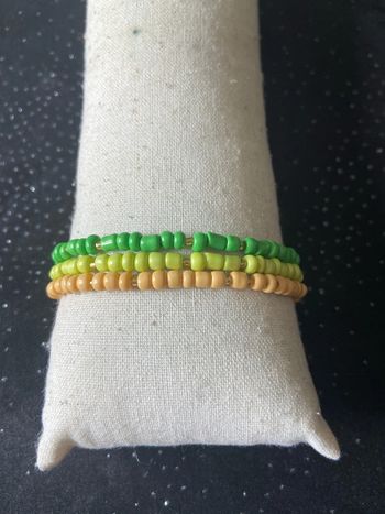 Bracelets verts prairies