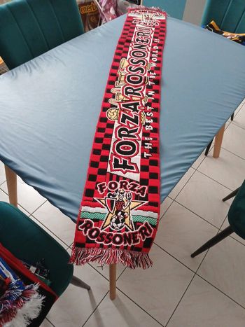 Écharpe foot milan ac Italie italia
