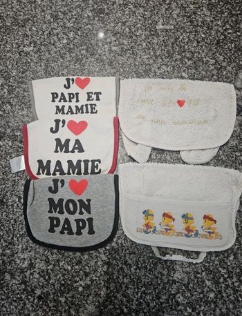 Lot bavoirs