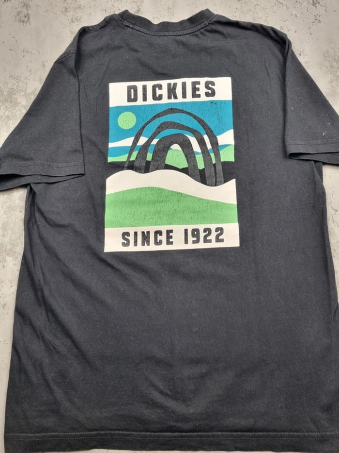T-shirt Dickies noir – Taille S Hommes (mesures en photos) - photo numéro 4