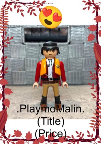 Personnage figurine homme playmobil