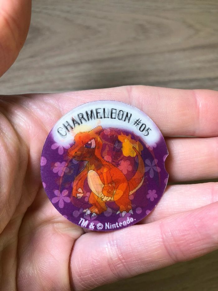 Accessoires kinder Pokémon parmalat 3/24 salameche reptincel dracaufeu