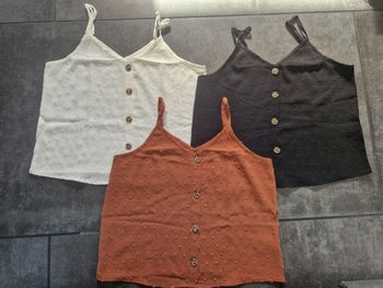 Lot de 3 débardeurs Shein taille S TBE