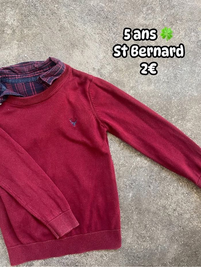 Pull 🍀 5 ans 🍀 St Bernard