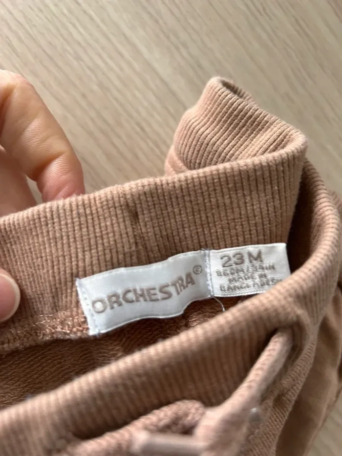 Pantalon jogging camel - photo numéro 3