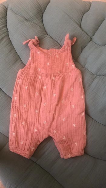 Salopette gaze de coton 1M