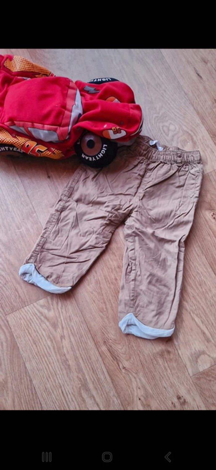 Lot 3 pantalons double épaisseur