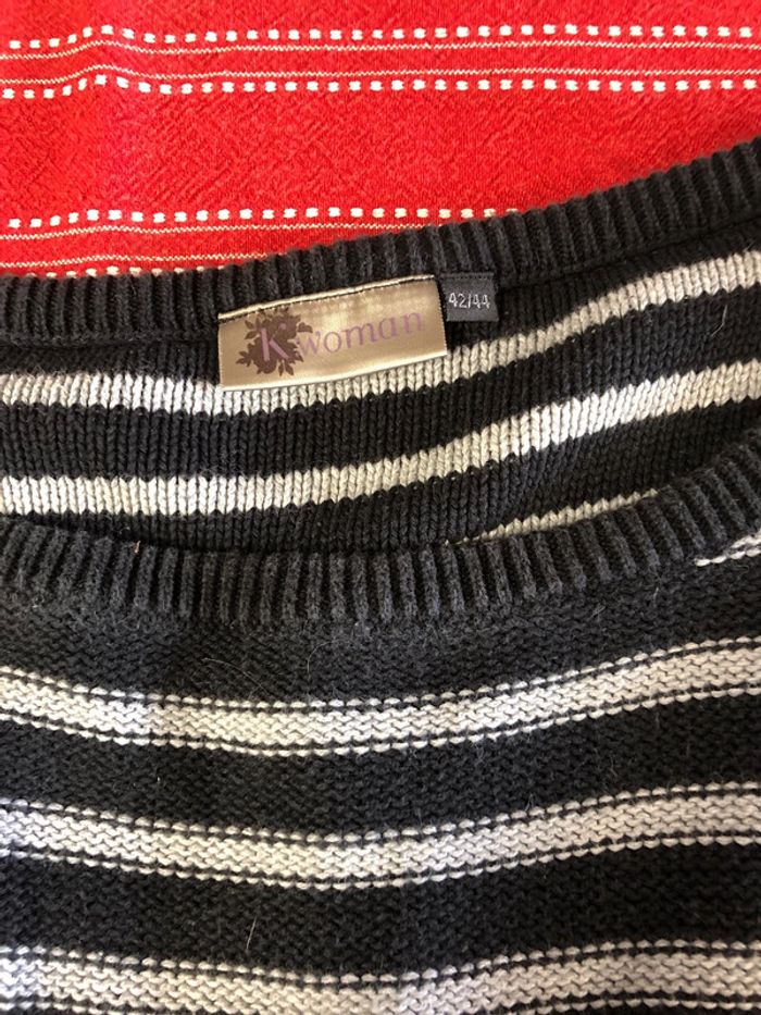 Pull rayé - photo numéro 3